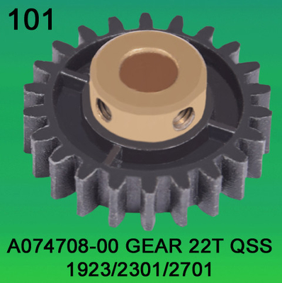 중국 A074708 00 NORITSU Qss1923 2301 2701 3201 3701 Minilab 예비 부품 GEAR TEETH 22 협력 업체