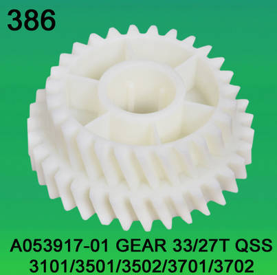 중국 A053917 01 기어 치아 33/27 NORITSU Qss2701 2901 33 3101 3501 3502 3701 3702 Minilab 협력 업체