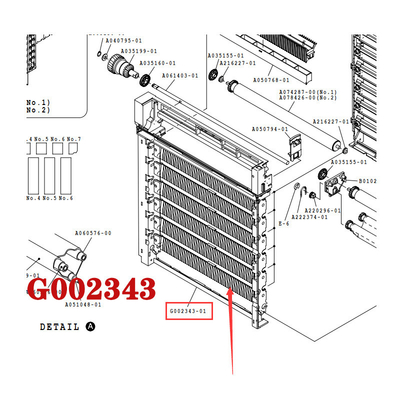 중국 Noritsu QSS 29/32/37 Minilab 예비 부품 랙 G002344 G002343 협력 업체