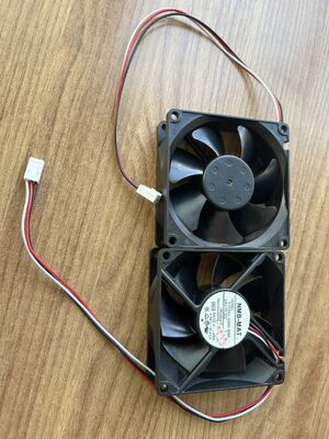 3110KL‐05W‐B59 3-Wire DC 냉각 팬 80×80×25mm 24V 0.15A 코니카 디지털 미니랩 사진 프로세서의 예비 부품 협력 업체