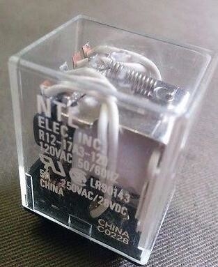 NTE 릴레이 R12-17A3-120 120VAC 5AMP R1217A3120 NORITSU MINILAB 협력 업체
