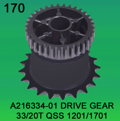 A216334-01 DRIVE GEAR TEETH-33/20 FOR NORITSU qss1201,1701 minilab 협력 업체