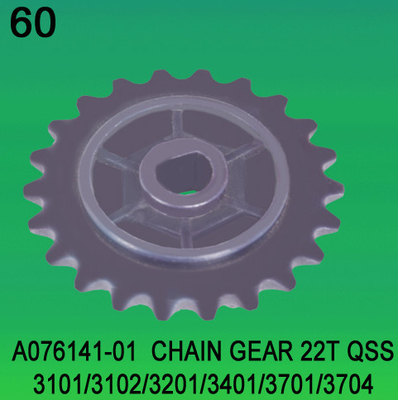A076141 01 NORITSU Qss3101 3102 3201 3401 3701 3704 Minilab 용 체인 기어 이빨 22 협력 업체