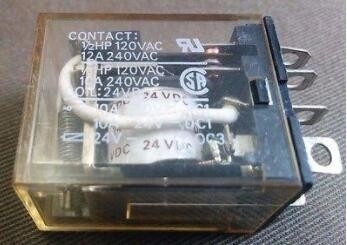 릴레이 LY2 코일 24VDC 10AMP NORITSU MINILAB 협력 업체