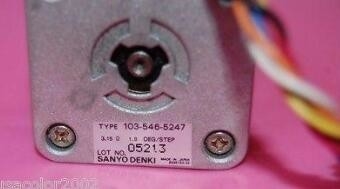 FUJI FRONTIER 350 370 MINILAB 예비 부품 118C889533 SANYO DENKI 103 546 5247 모터 협력 업체