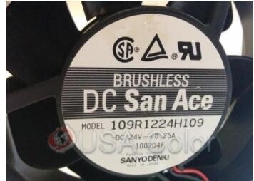 SANYO DENKI 브러시리스 팬 DC SAN ACE 24V 25A 모델 109R1224H1090 MINILAB 협력 업체