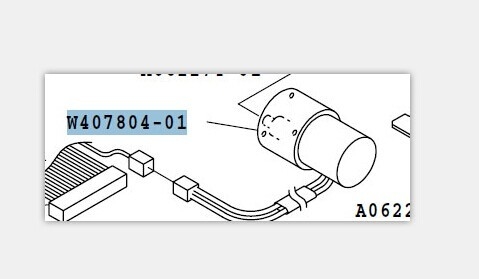 W412667-01 노리쓰 Minilab 예비 부품 모터 유닛 협력 업체