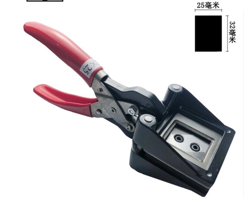 여권 ID 면허 소형 사진 절단기 25x32mm 사각 코너 사무 기기 협력 업체