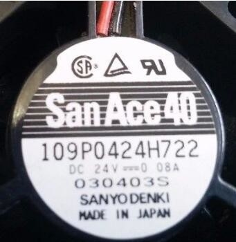 Fuji Frontier Minilab 예비 부품 SANYO DENKY DC SAN ACE DC 24V 0.08A 109P0424H722 브러시리스 부품 119C881854B 협력 업체