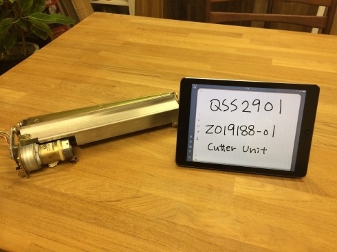 Z019188-01 Noritsu koki QSS29 시리즈 Minilab 예비 부품용 커터 유닛 협력 업체