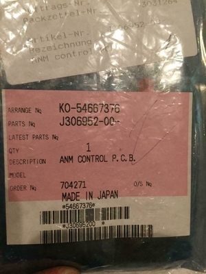 NORITSU Minilab 예비 부품 J306952 J306952-00 ANM 제어 P.C.B 협력 업체